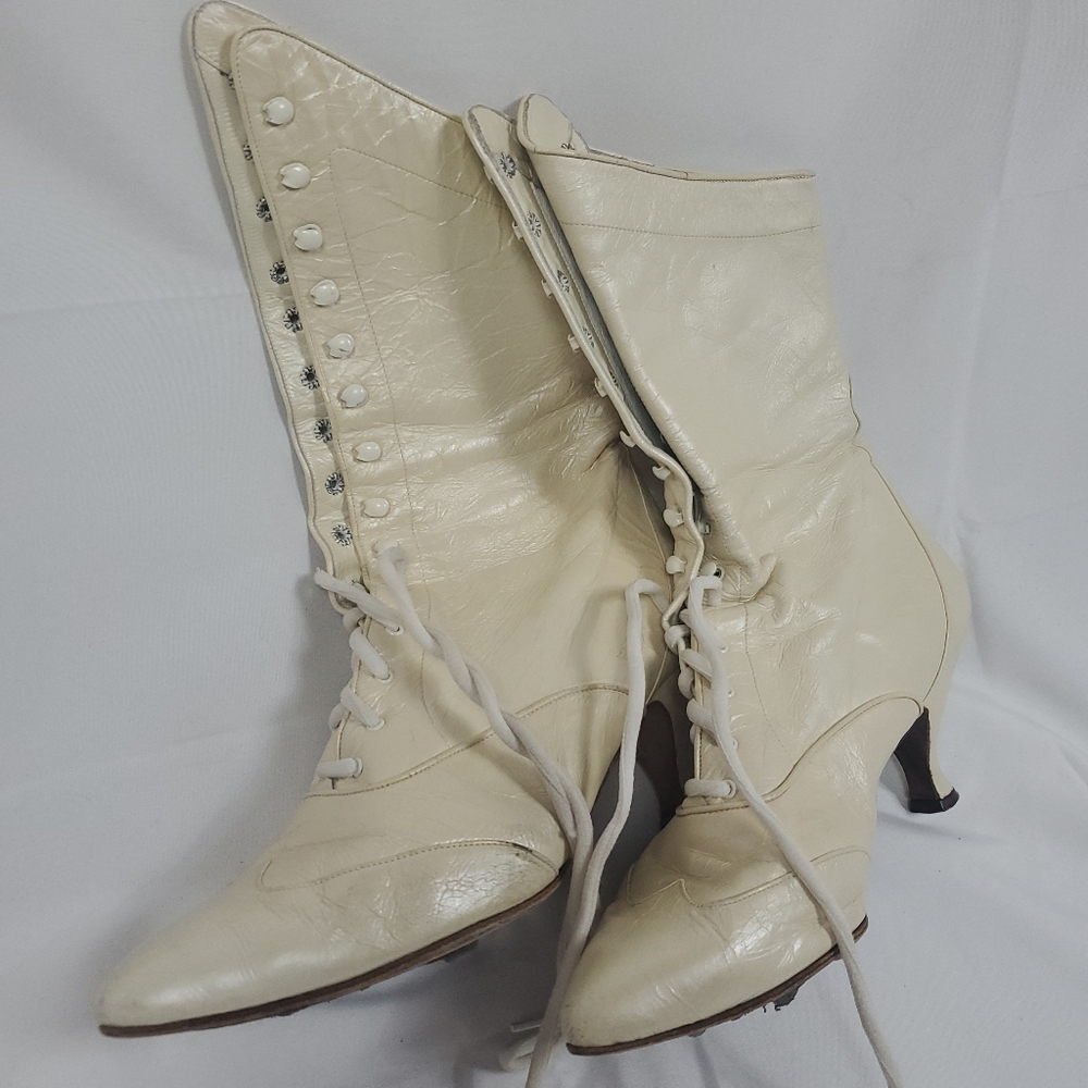 Peter fox vintage boots Victorian style